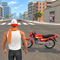 Indian Bike Driving City Crime